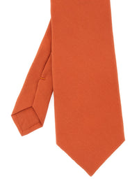 Saint Laurent Men Papillon 'Silk' Orange Silk For Men