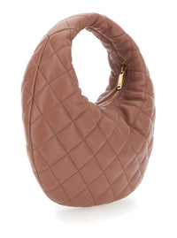SAINT LAURENT Saint Laurent Women 'Icare' Pink Handbag With Cassandre Plate On The Front And Quilted Design In Leather For Women