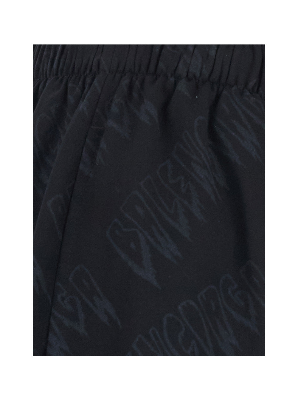 Balenciaga Men High-Waisted Shorts With Front Pockets In Black Viscose For Men