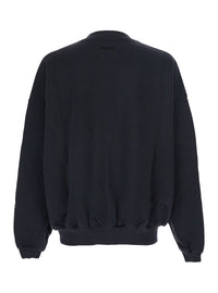 Fear Of God Men 'Training 90'S' Black Sweatshirt With Printed Logo On The Front In Cotton Man
