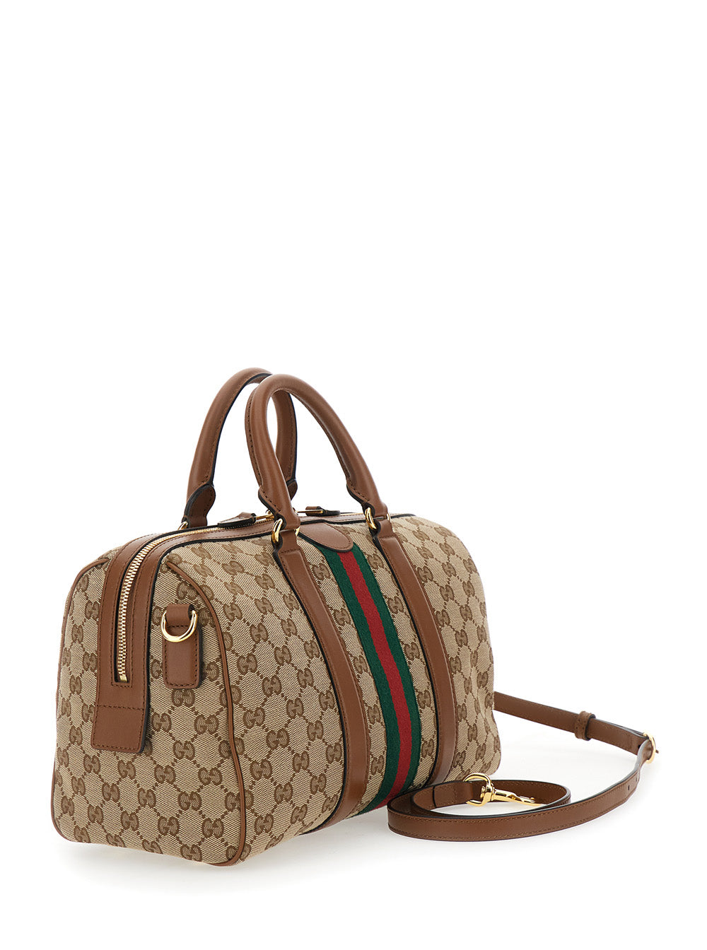 Gucci Women Handbag 'Ophidia' With Beige Leather Details For Women