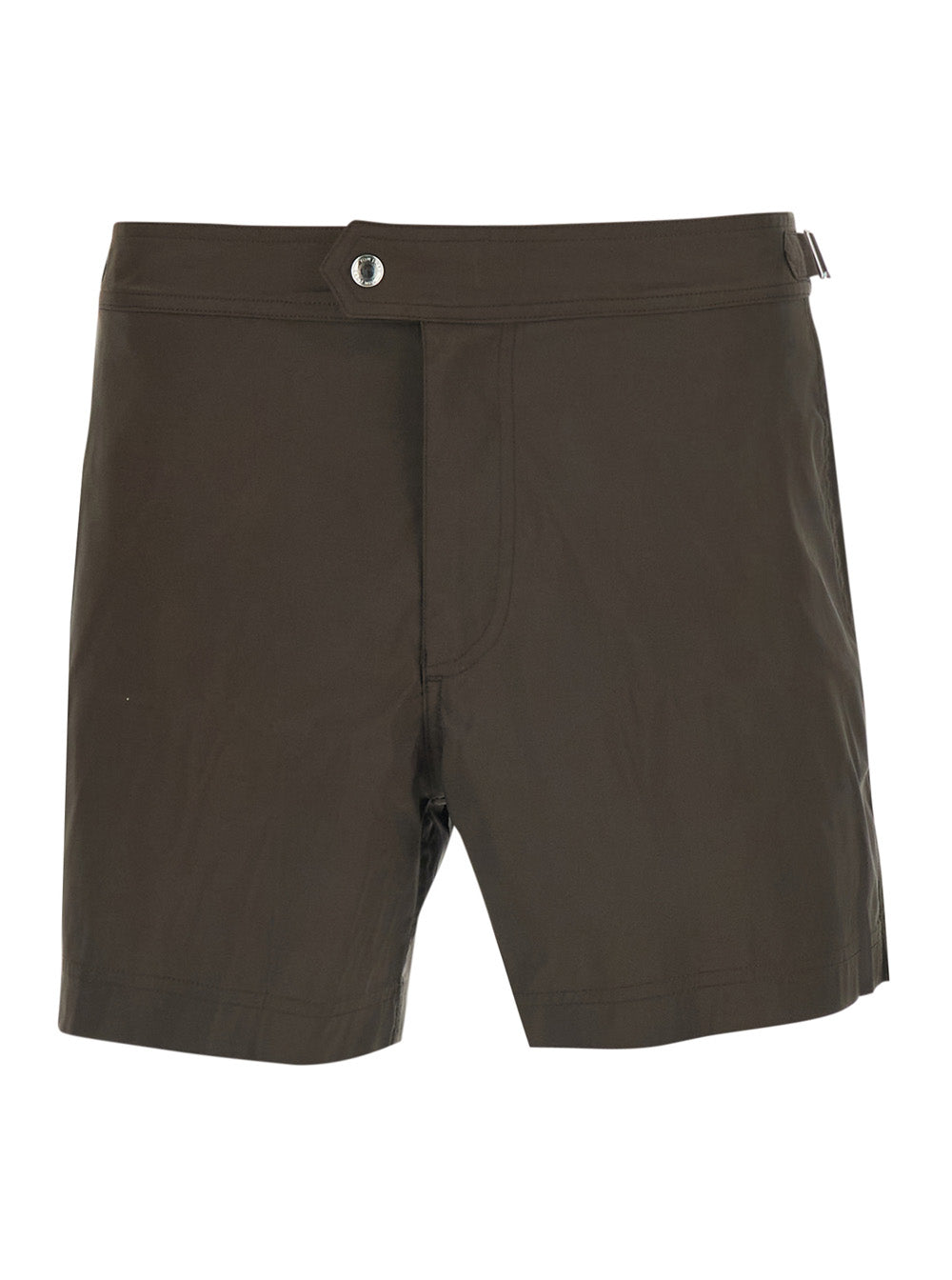 Tom Ford Men Micro Compact Poplin Wr Swim Short