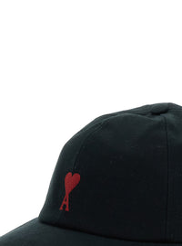 AMI PARIS Ami Paris Men Baseball Cap With Adc Logo Embroidery On The Front In Black Cotton For Men