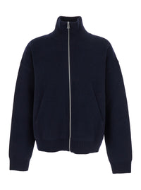 Axel Arigato Men Core Zip-Up Sweater