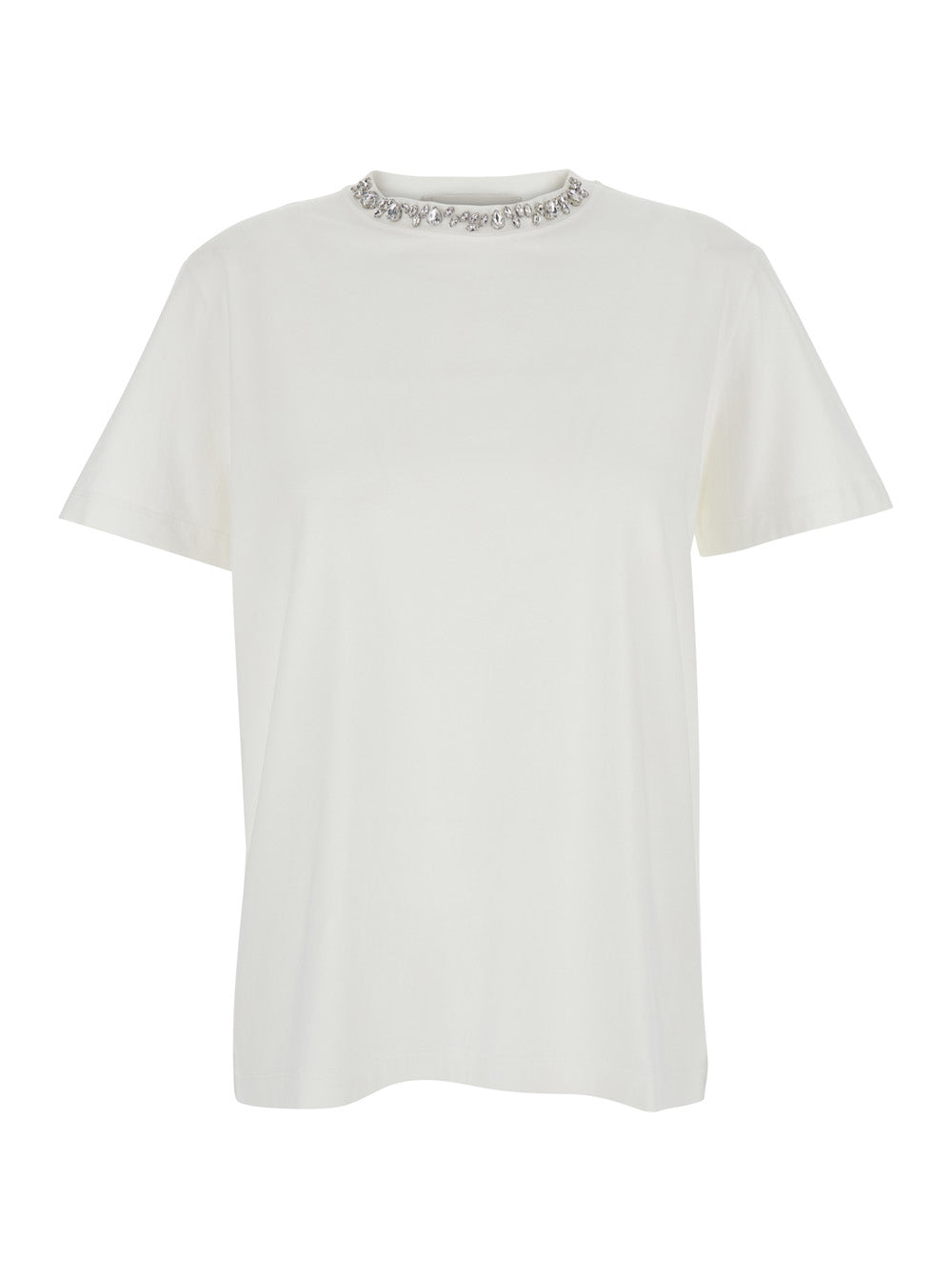 GOLDEN GOOSE Golden Goose Women T-Shirt Golden W's Regular With Cotton And White Woman