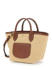 LONGCHAMP Longchamp Women Brown Leather Handle Shopper Bag For Women