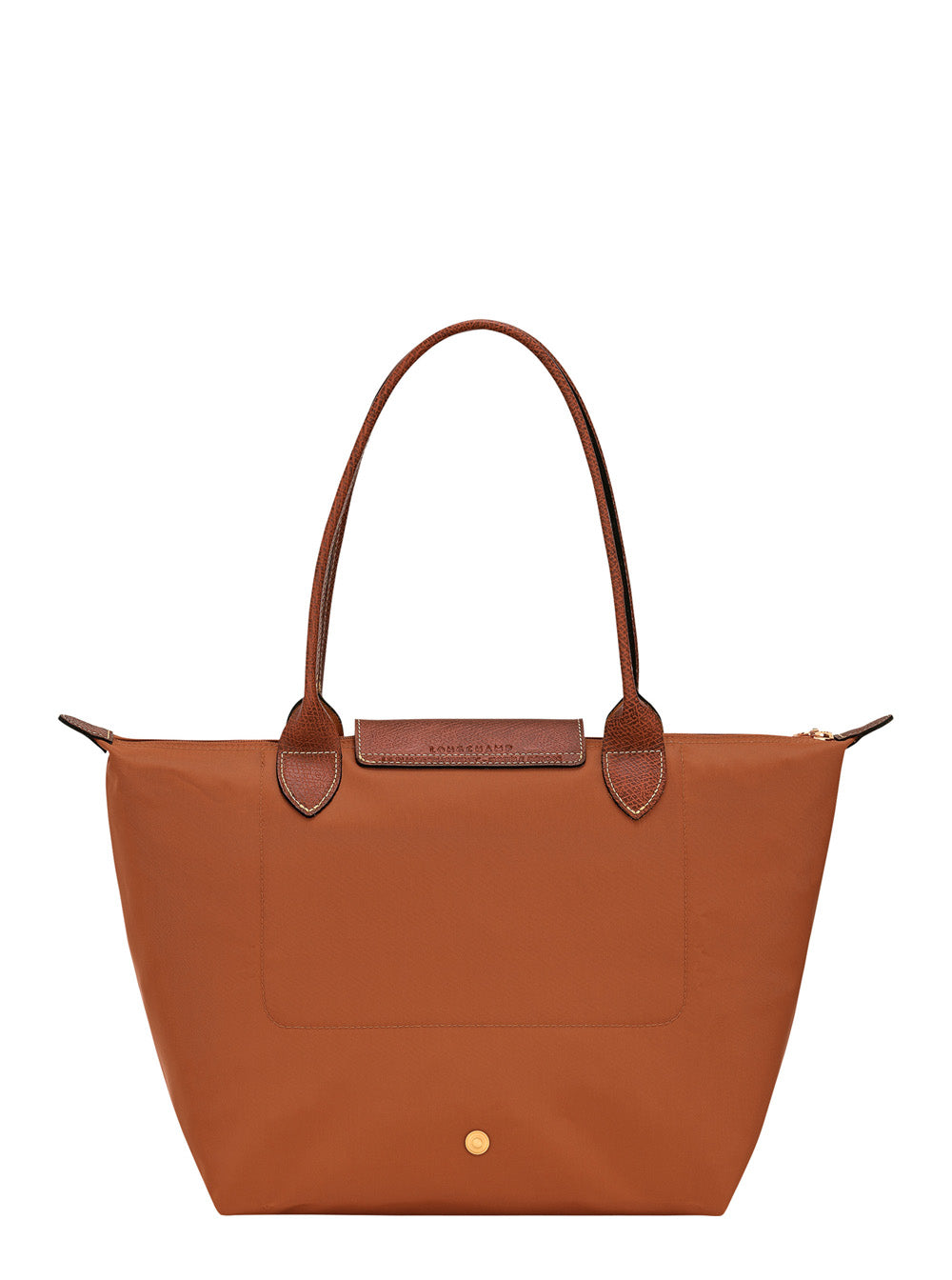 Longchamp Women Handbag 'Le Pilage Original' Medium With Two Top Handles And Logo Printed On The Front In Brown Canvas For Women
