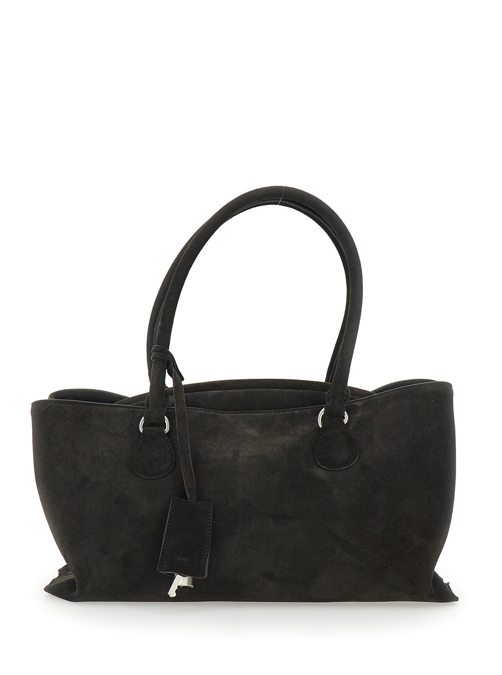 OSOI Osoi Women Shopper 'Shell Brot' With Two Handles And Leather Key Pendant In Brown For Women