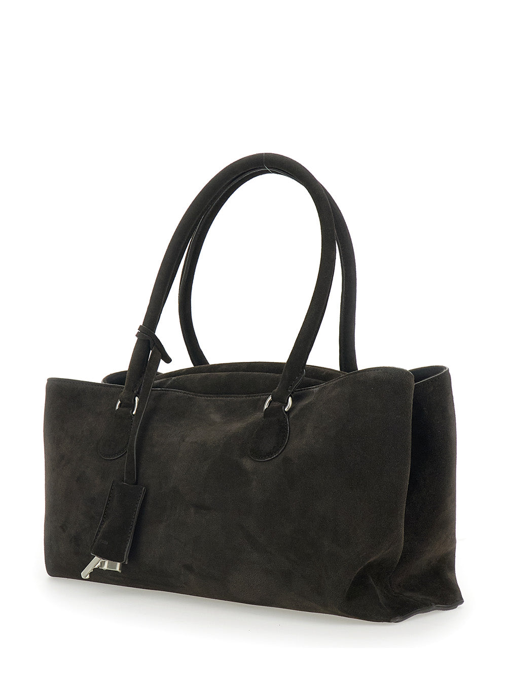 OSOI Osoi Women Shopper 'Shell Brot' With Two Handles And Leather Key Pendant In Brown For Women