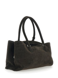 OSOI Osoi Women Shopper 'Shell Brot' With Two Handles And Leather Key Pendant In Brown For Women