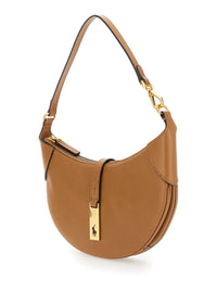 POLO RALPH LAUREN Polo Ralph Lauren Women Shoulder Bag 'P Id Mn Shdr-Shoulder Bag-Small' In Beige Leather For Women