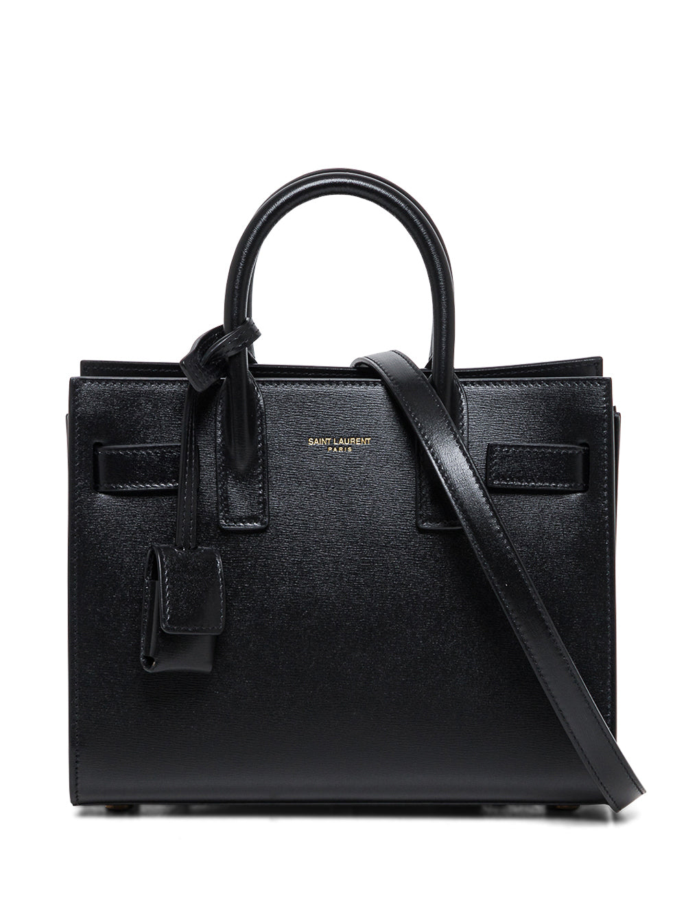 SAINT LAURENT Saint Laurent Women Handbag 'Nano Sac Du Jour' In Black Leather For Women