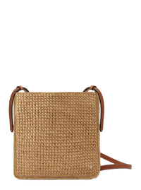 Helen Kaminski Women Neja Ns Bag With Raffia Straps In Beige Unisex