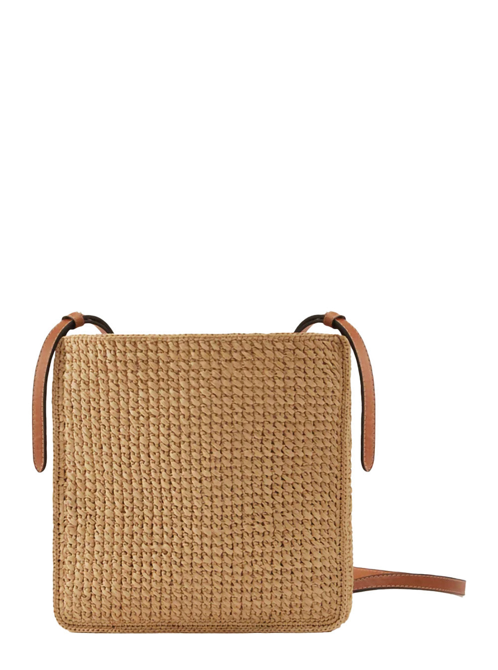 Helen Kaminski Women Neja Ns Bag With Raffia Straps In Beige Unisex