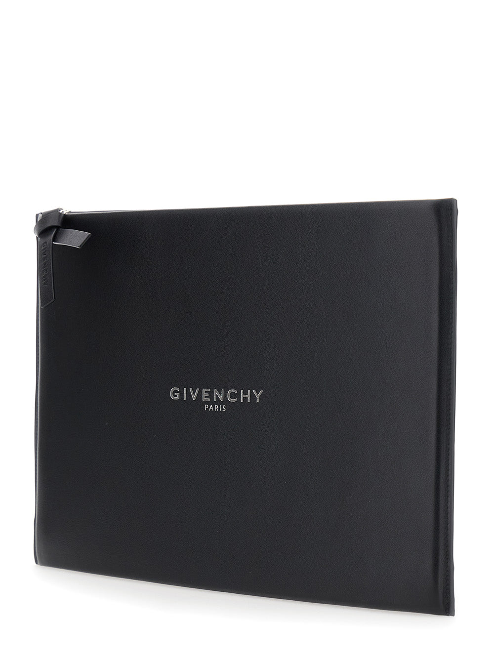 GIVENCHY Givenchy Men 'Antigona' Black Clutch With Logo Lettering On The Front In Leather For Women