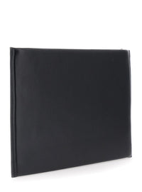 GIVENCHY Givenchy Men 'Antigona' Black Clutch With Logo Lettering On The Front In Leather For Women