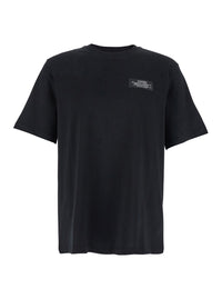 Amiri Men Black T-Shirt With Spirit Print On The Front In Cotton Men