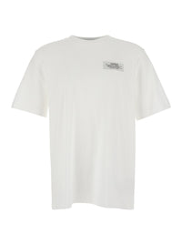Amiri Men White T-Shirt With Spirit Print On The Front In Cotton For Men