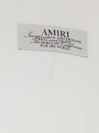 Amiri Men White T-Shirt With Spirit Print On The Front In Cotton For Men