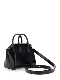 Givenchy Women Handbag 'Antigona' With Laminated Logo In Black Leather Woman