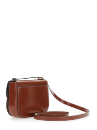 FERRAGAMO Ferragamo Women Brown Crossbody Bag With Adjustable Strap And Gancini Plaque On The Front In Leather For Women