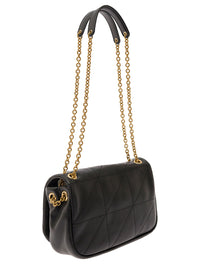 SAINT LAURENT Saint Laurent Women Crossbody Bag 'Mini Jamie 4.3' With Cassandre Detail In Black Quilted Leather For Women
