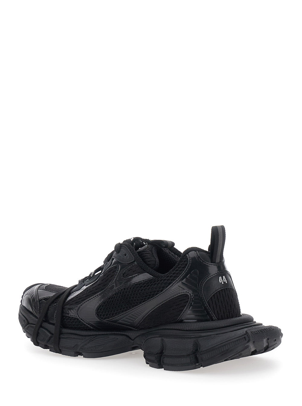 Balenciaga Men '3Xl' Black Sneaker With Logo On The Toe In Tech Fabric For Men
