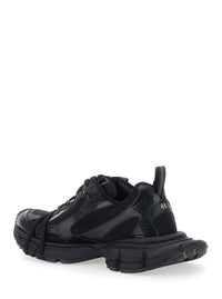 Balenciaga Men '3Xl' Black Sneaker With Logo On The Toe In Tech Fabric For Men