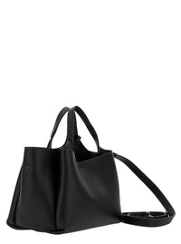 TOD'S Tod's Women Handbag 'T Timeless' With Embossed Logo In Black Garnet Leather For Women