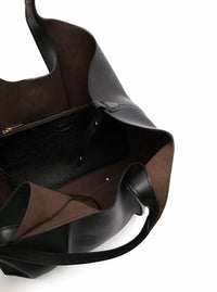 TOD'S Tod's Women Tote Bag With T Timeless Pendant In Black Leather For Women