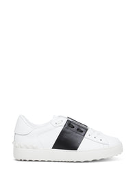Valentino Garavani Women Sneaker 'Open' With Rockstud Details In White Leather For Women