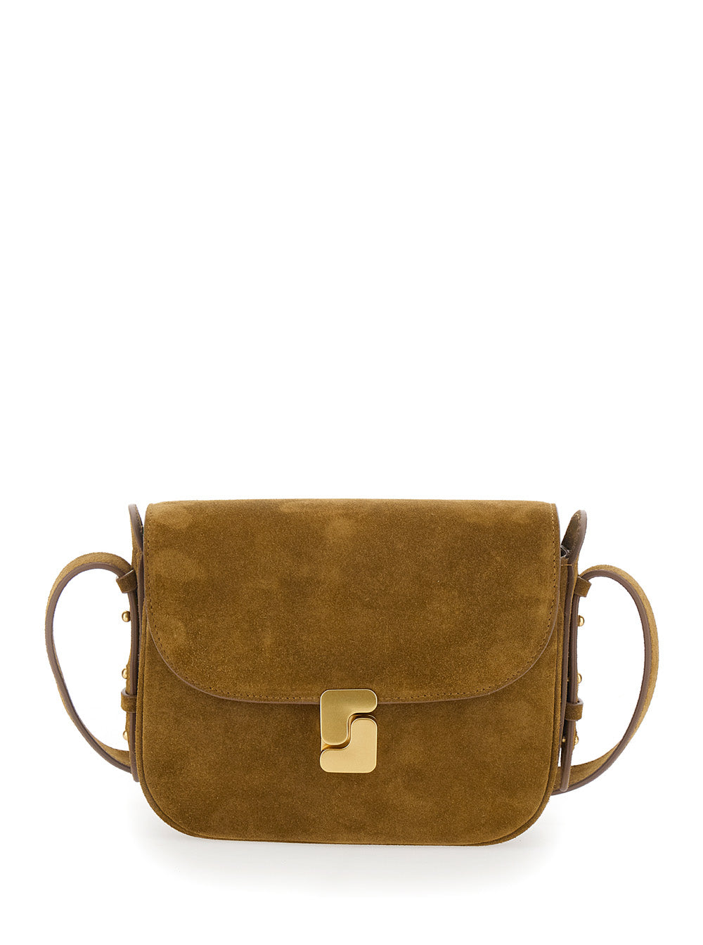 SOEUR Soeur Women Crossbody Bag "Bellissima Mini" With Flap Closure In Green Leather For Women