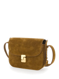 SOEUR Soeur Women Crossbody Bag "Bellissima Mini" With Flap Closure In Green Leather For Women