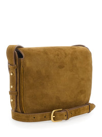 SOEUR Soeur Women Crossbody Bag "Bellissima Mini" With Flap Closure In Green Leather For Women