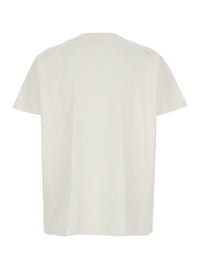 Chloé Women White T-Shirt With Round Neckline And Short Sleeves In Cotton For Women