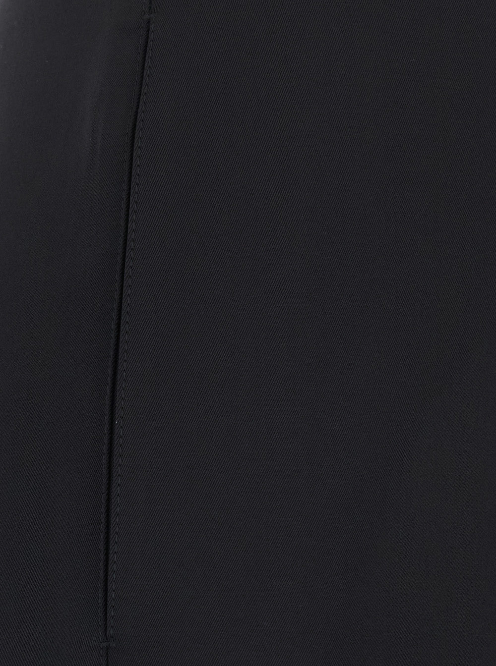 Gucci Women Black Pants With Two Welt Pockets On The Back In Wool For Women