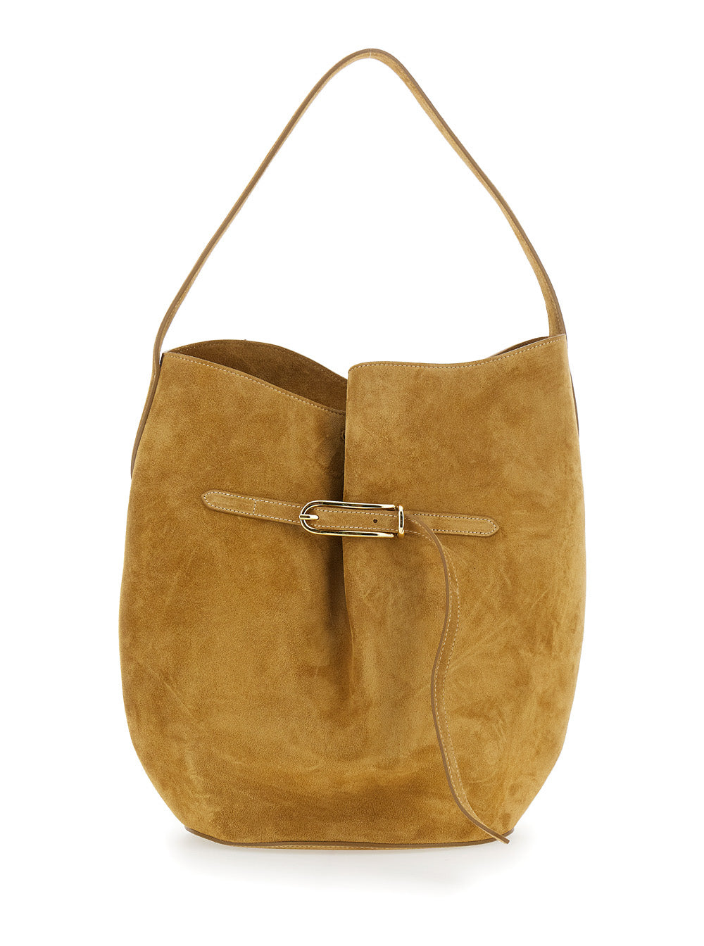 LIFFNER Liffner Women Brown Crossbody Bag With Adjustable Strap In Suede For Women