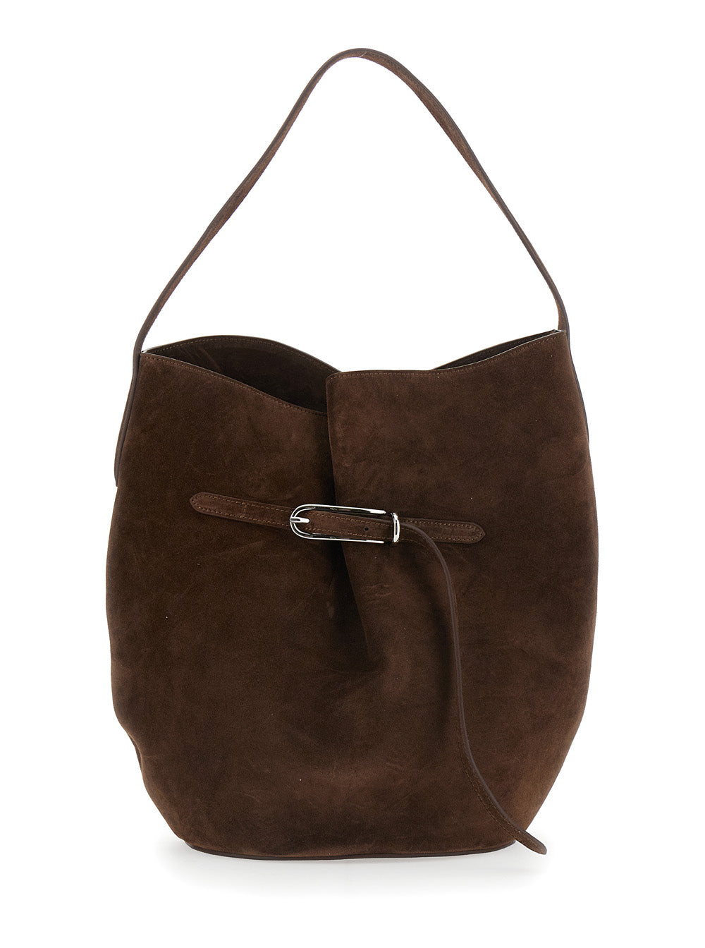 LIFFNER Liffner Women Brown Crossbody Bag With Adjustable Strap In Suede For Women