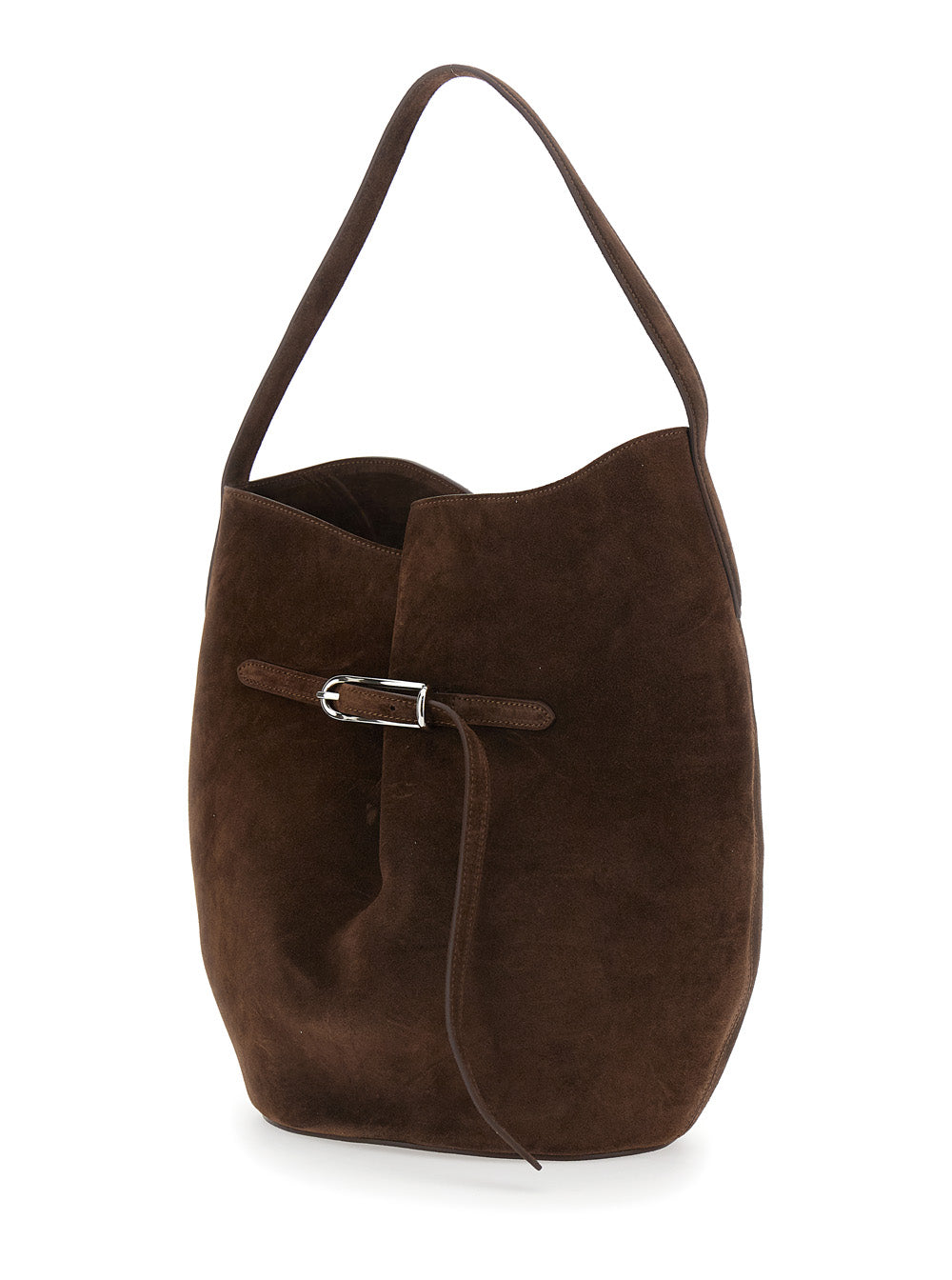 LIFFNER Liffner Women Brown Crossbody Bag With Adjustable Strap In Suede For Women