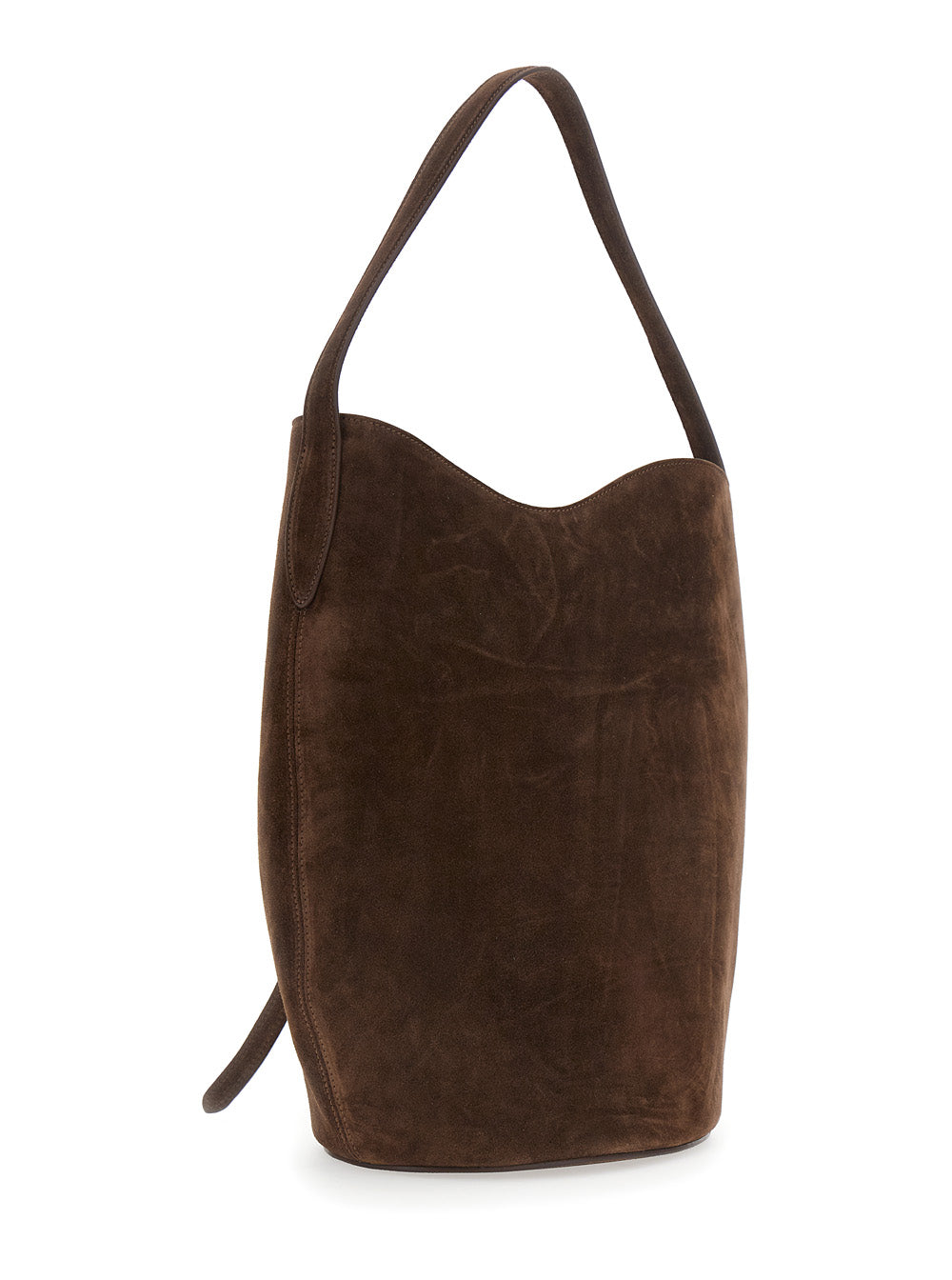 LIFFNER Liffner Women Brown Crossbody Bag With Adjustable Strap In Suede For Women