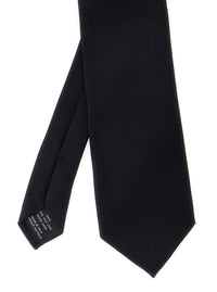 Tom Ford Men Black Tie With Back Knot Closure In Silk For Men