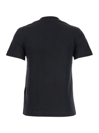 Jacquemus Women Le Tshirt Gros Grain Mc Is A Unisex Black Cotton T-Shirt With Short Sleeves