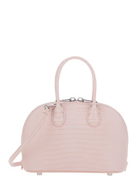 SELF-PORTRAIT Self-Portrait Women Pink Mini Bag With Adjustable And Removable Shoulder Strap And Lizard Effect In Leather For Women