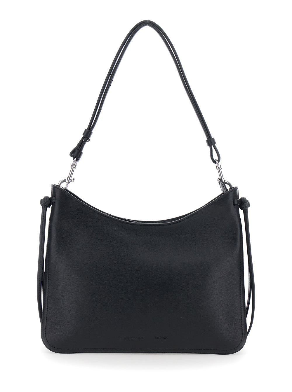 PHOEBE PHILO Phoebe Philo Women 'Gig' Black Medium Shoulder Bag With Adjustable And Removable Strap In Leather For Women