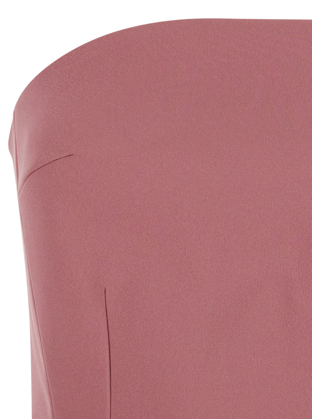 Solace London Women 'Mae' Pink Long Dress With Removable Scarf And Internal Boned Bodice In Tech Fabric For Women