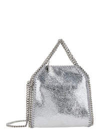 STELLA MCCARTNEY Stella Mccartney Women 'Falabella' Metallic Crossbody Bag With Chain Strap And Metallic Design In Ecoleather For Women