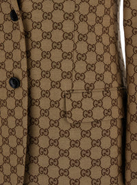 Gucci Women Blazer All-Over Gg Motif
