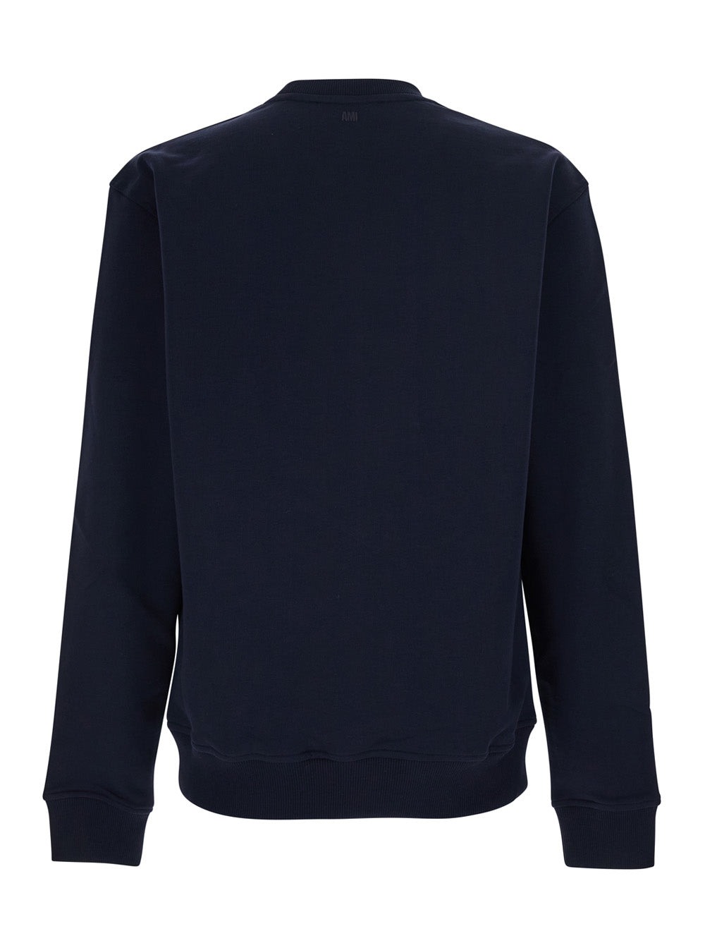 Ami Paris Men Blue Sweatshirt With Ami De Coeur Logo On The Front In Cotton For Men