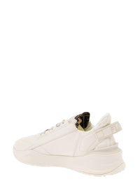 FENDI Fendi Men Sneaker 'Fendi Flow' With Ff Jacquard Logo Print And White Leather Men