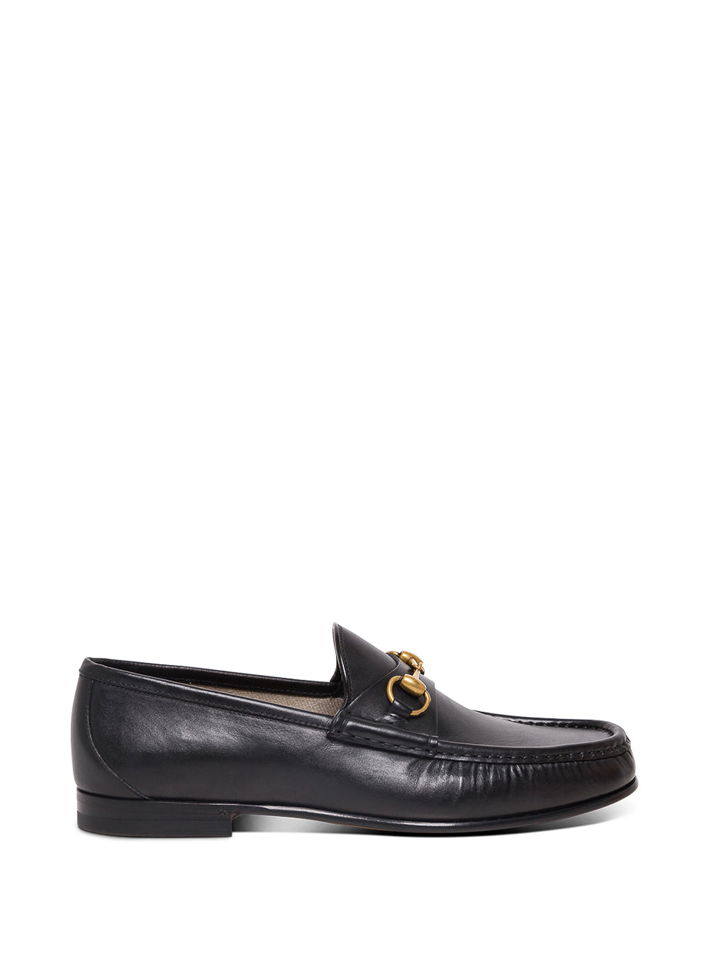 GUCCI Gucci Men Loafers With Leather Clamp Detail Black Men
